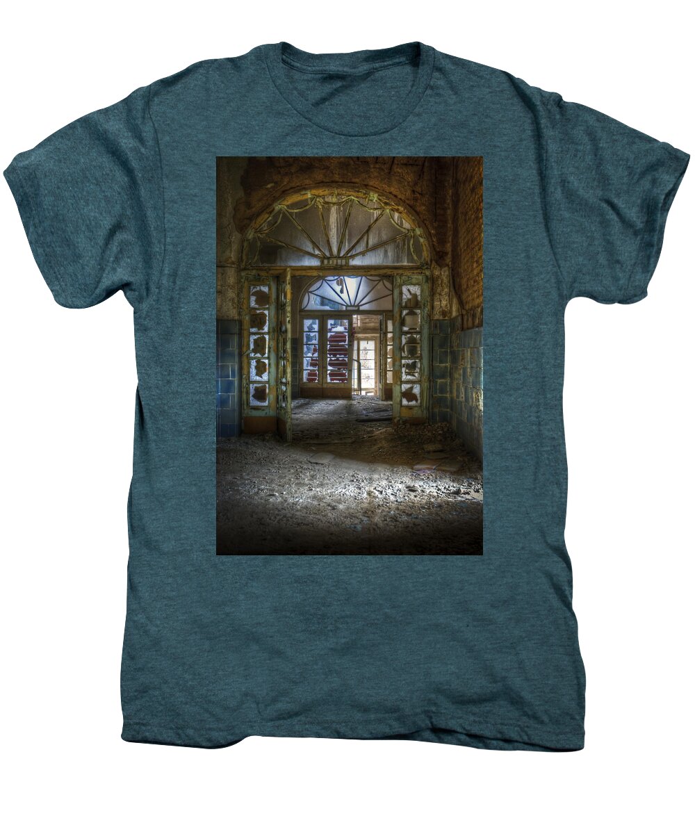 Beelitz Men's Premium T-Shirt featuring the digital art Broken beauty by Nathan Wright