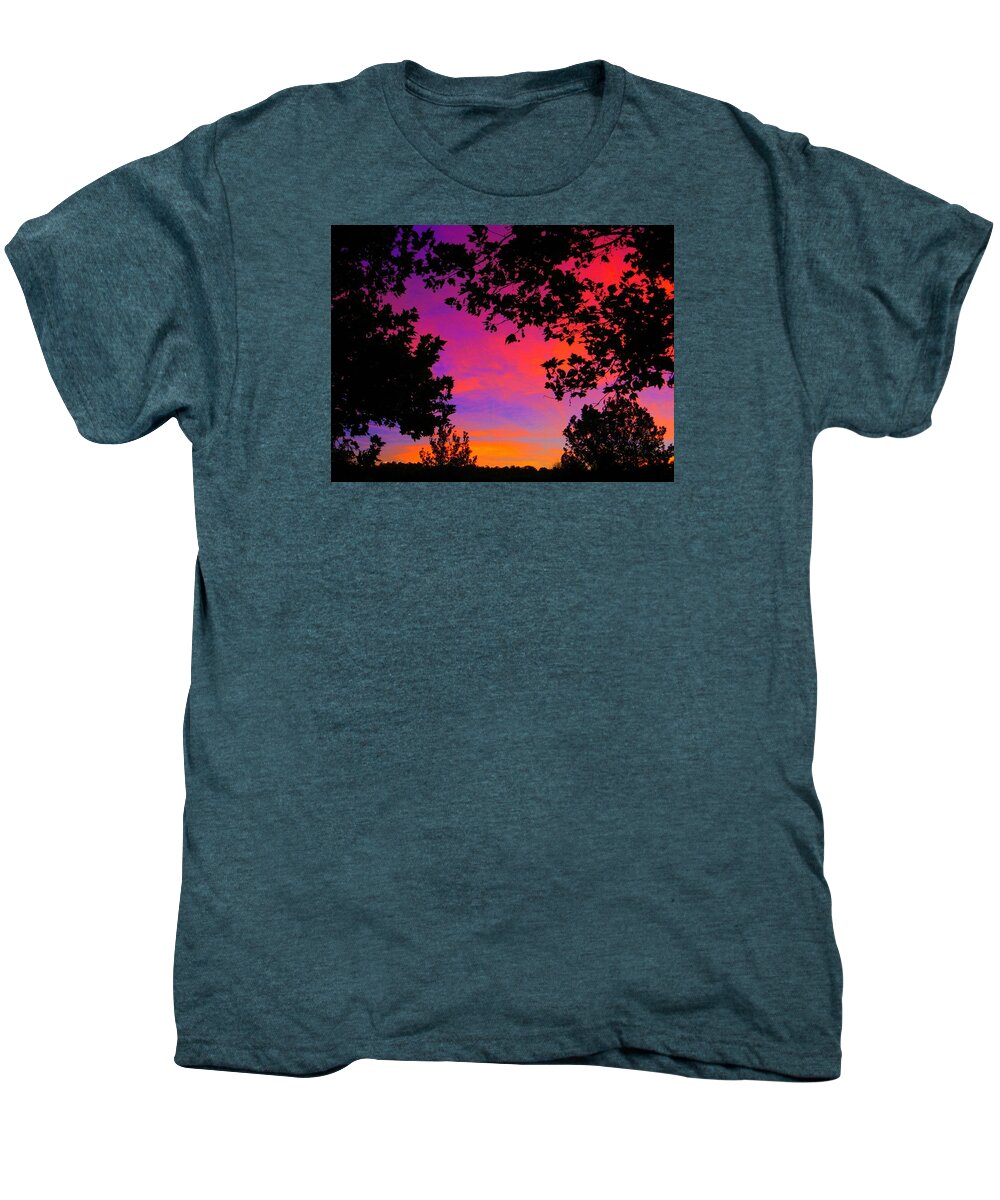 Dawn Men's Premium T-Shirt featuring the photograph Dawn by Mark Blauhoefer