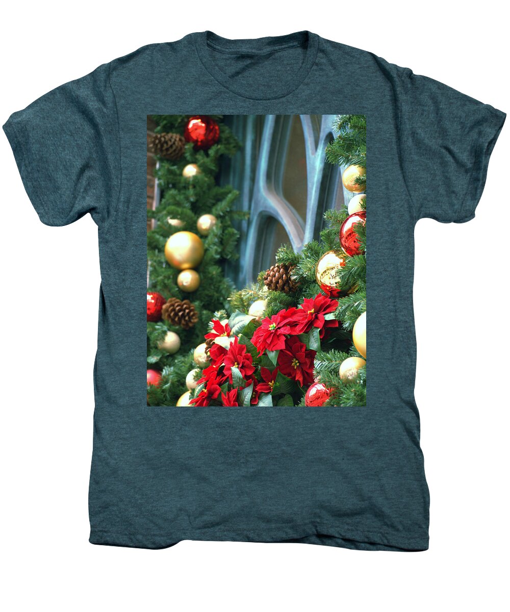 Christmas Men's Premium T-Shirt featuring the photograph Happy Chirstmas by Yuka Kato