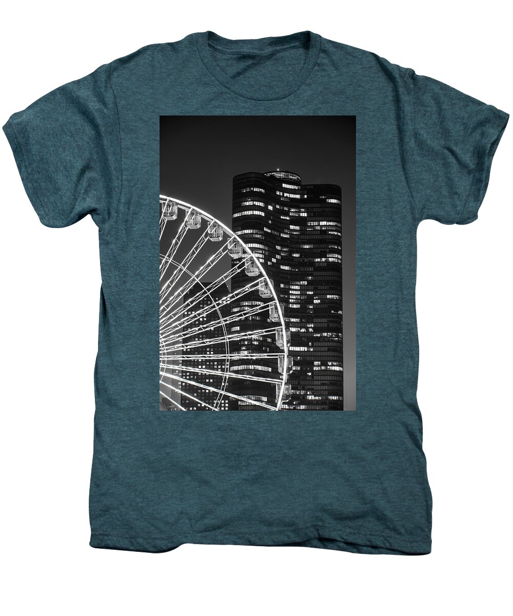 Chicago Men's Premium T-Shirt featuring the photograph Lake Point Tower by Sebastian Musial