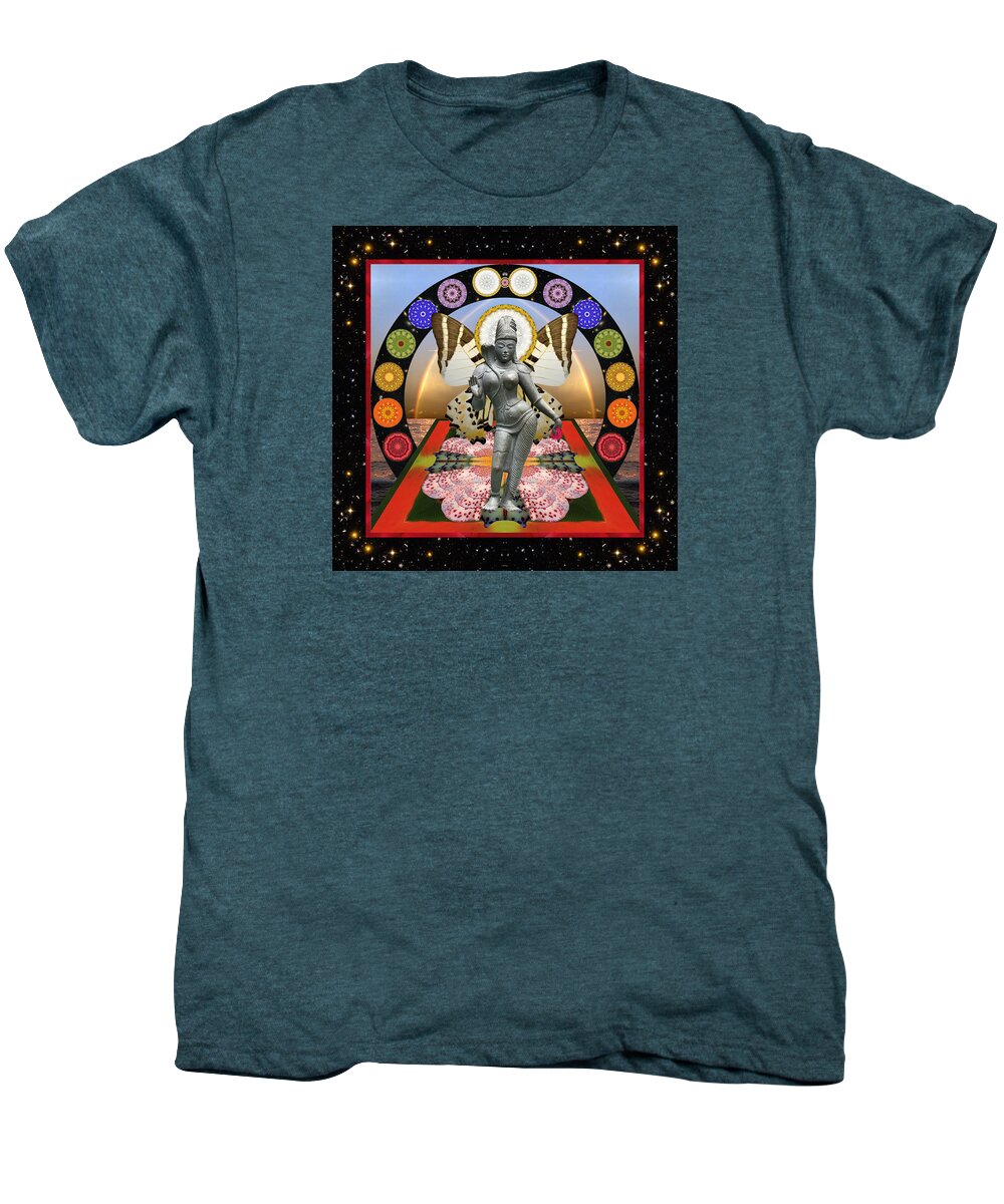 Goddess Men's Premium T-Shirt featuring the photograph New Two by Bell And Todd