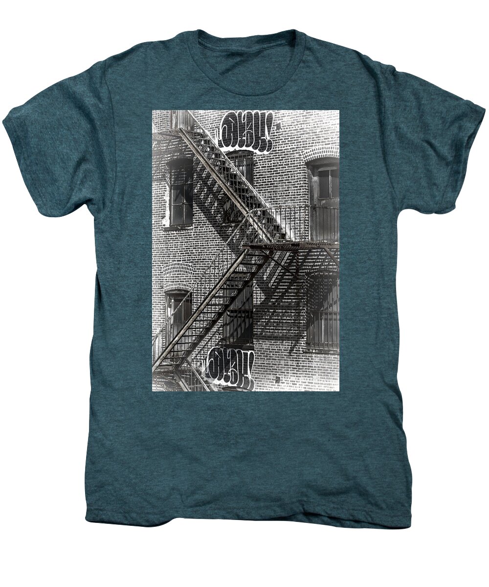 Nyc Men's Premium T-Shirt featuring the photograph NYC circa 2013 by Eduard Moldoveanu