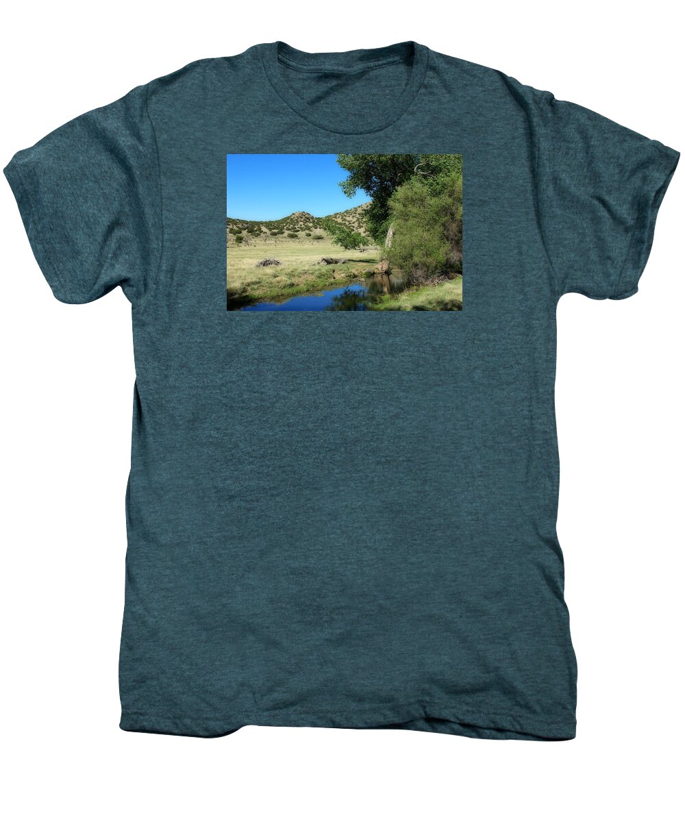 Sleepy Men's Premium T-Shirt featuring the photograph Sleepy Summer Afternoon by Elizabeth Sullivan