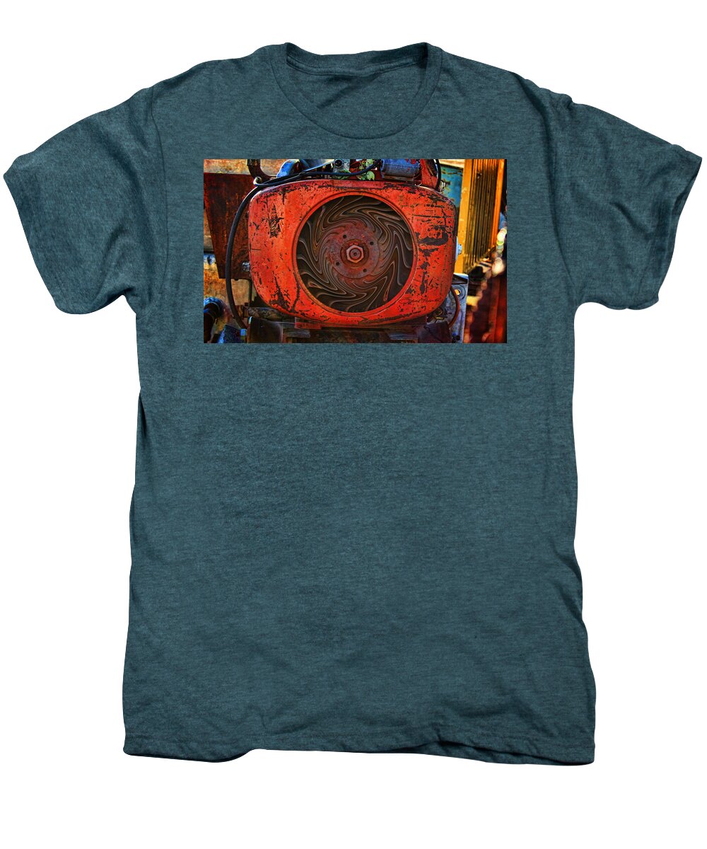 Abstract Photo Men's Premium T-Shirt featuring the photograph Spin by Sylvia Thornton