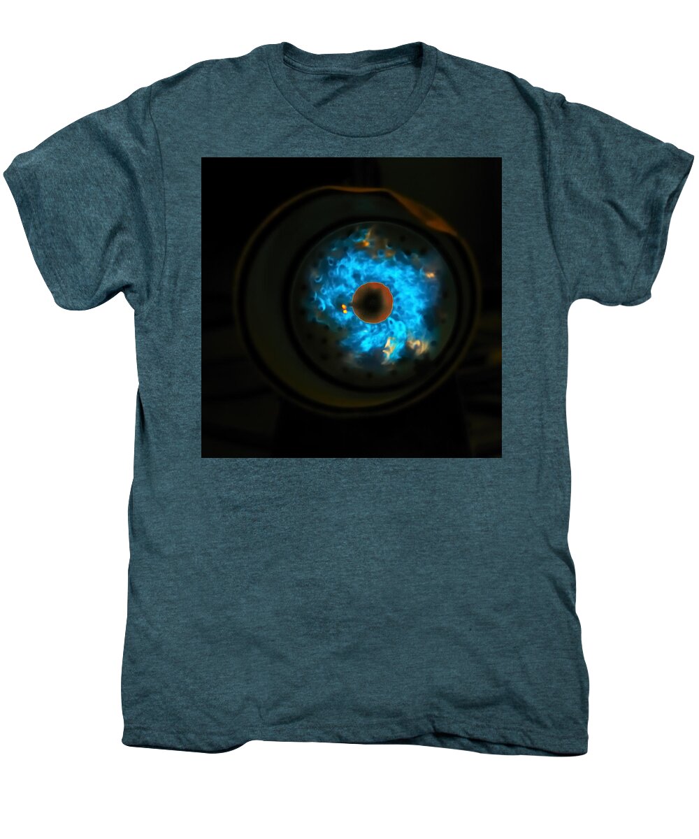 Abstract Men's Premium T-Shirt featuring the photograph Nebula by Sue Capuano
