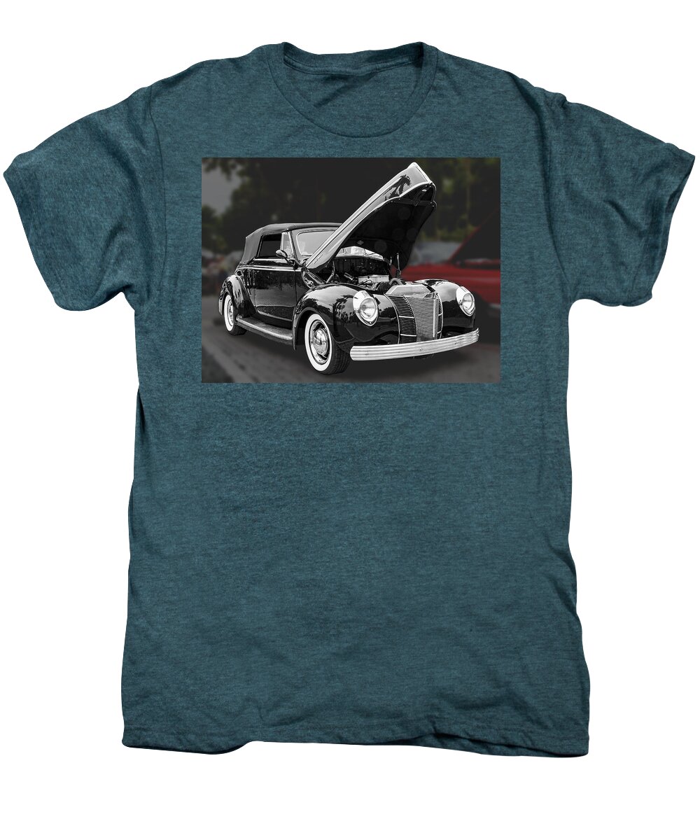 Old Men's Premium T-Shirt featuring the photograph 1940 Ford Deluxe Automobile by Bob Slitzan