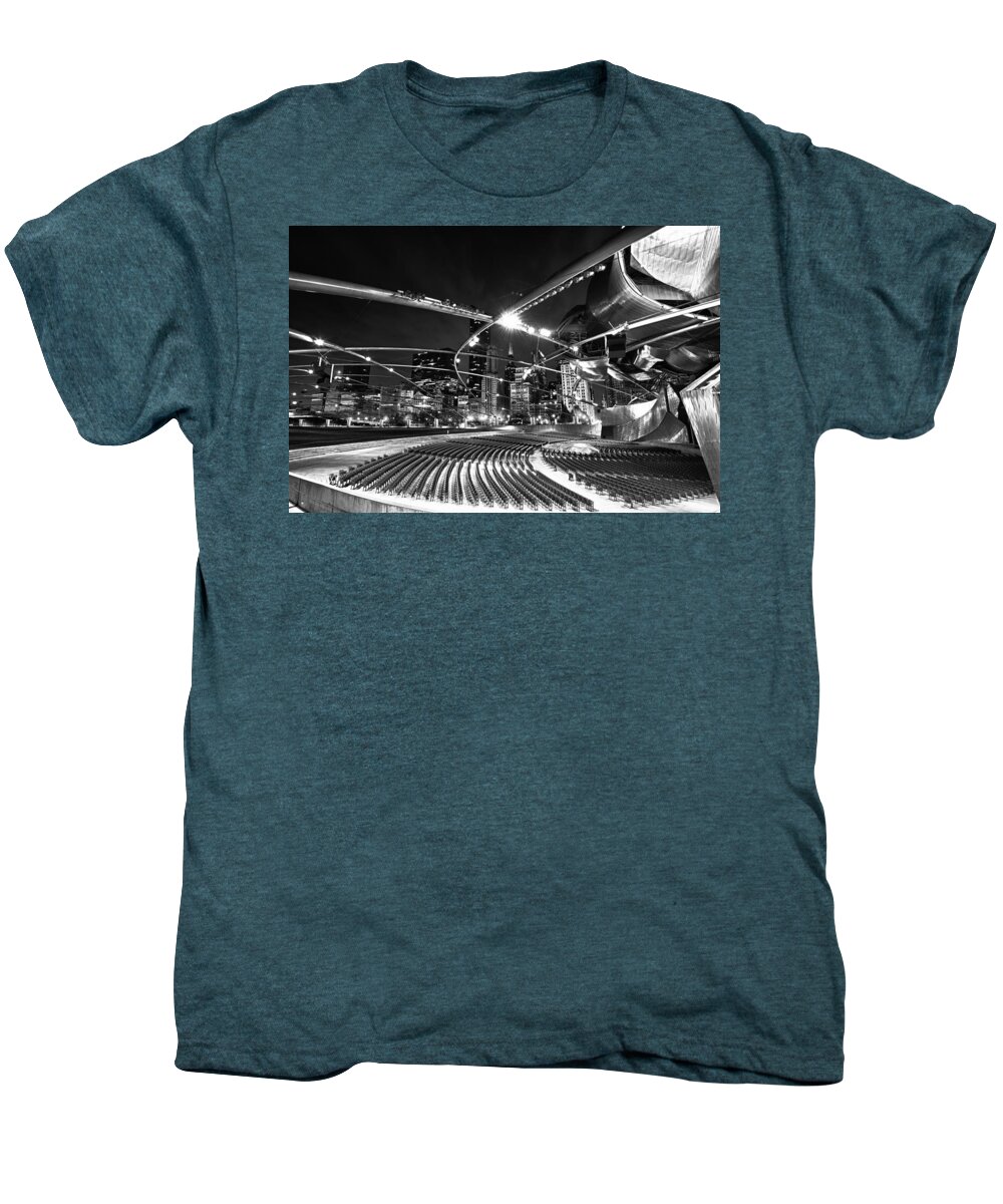 Chicago Men's Premium T-Shirt featuring the photograph Millennium Park #2 by Sebastian Musial
