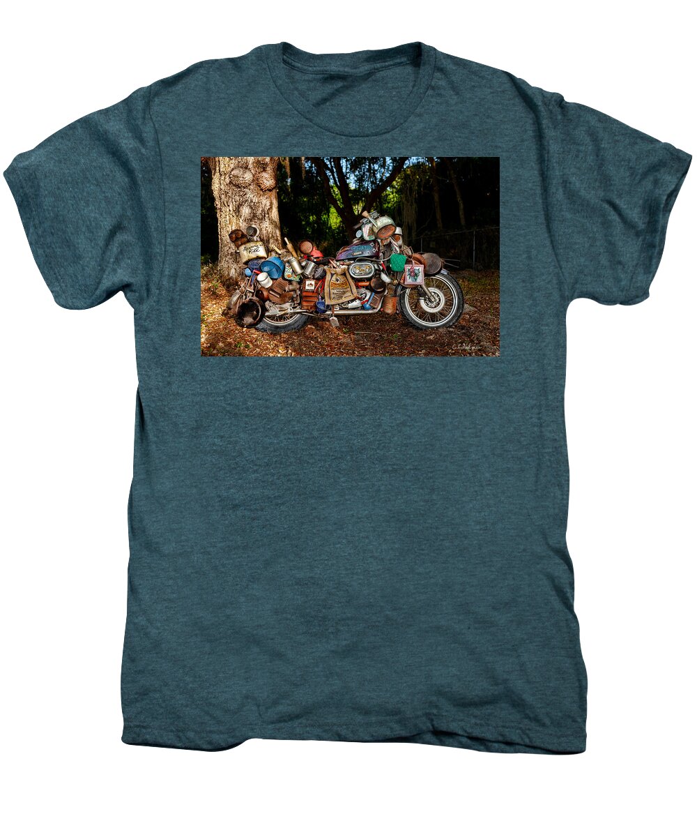 Harley Men's Premium T-Shirt featuring the photograph All But The Kitchen Sink by Christopher Holmes