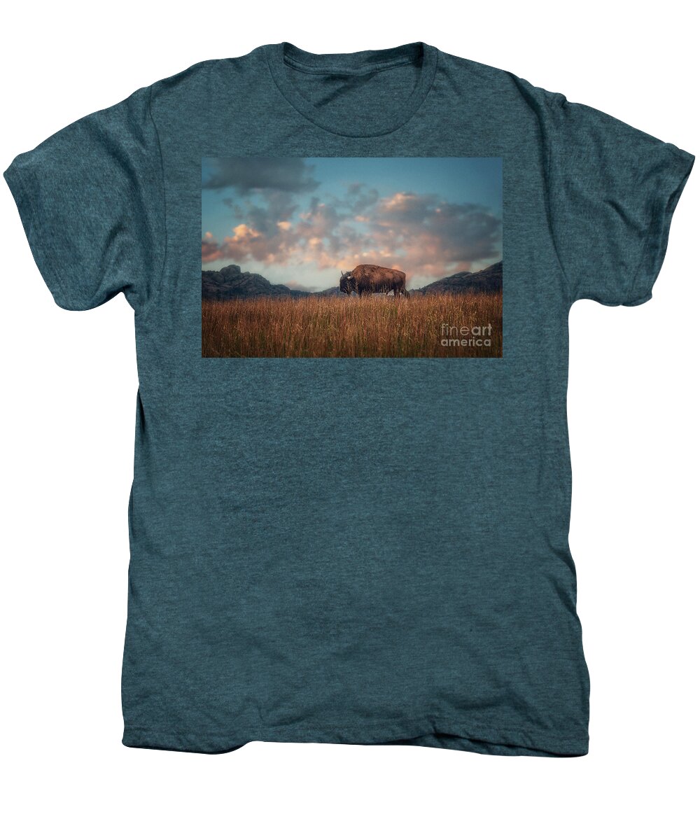 tamyra Ayles Men's Premium T-Shirt featuring the photograph Alone by Tamyra Ayles
