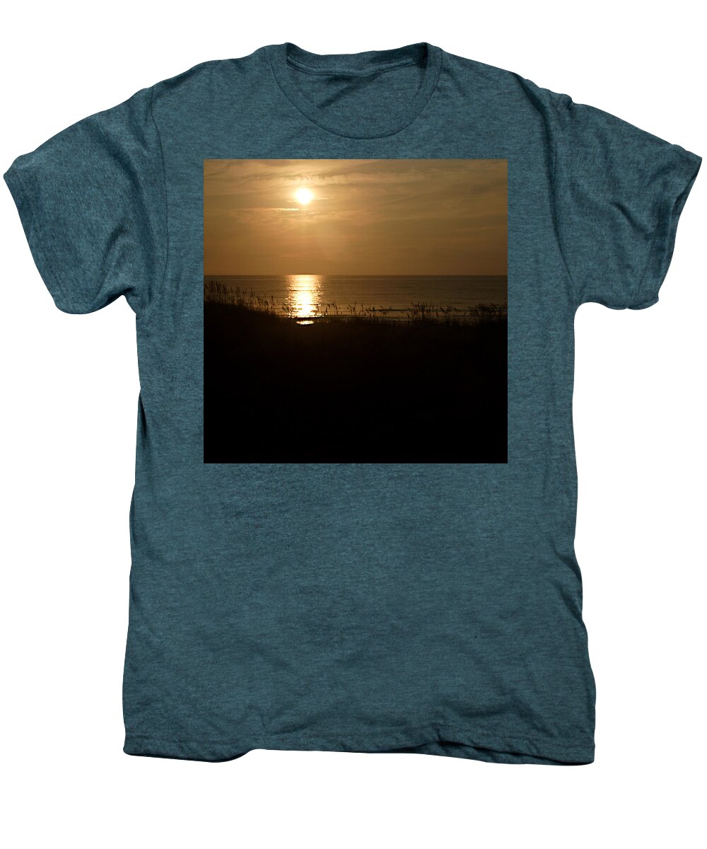 Color Men's Premium T-Shirt featuring the photograph Another Day Ends by Jean Macaluso