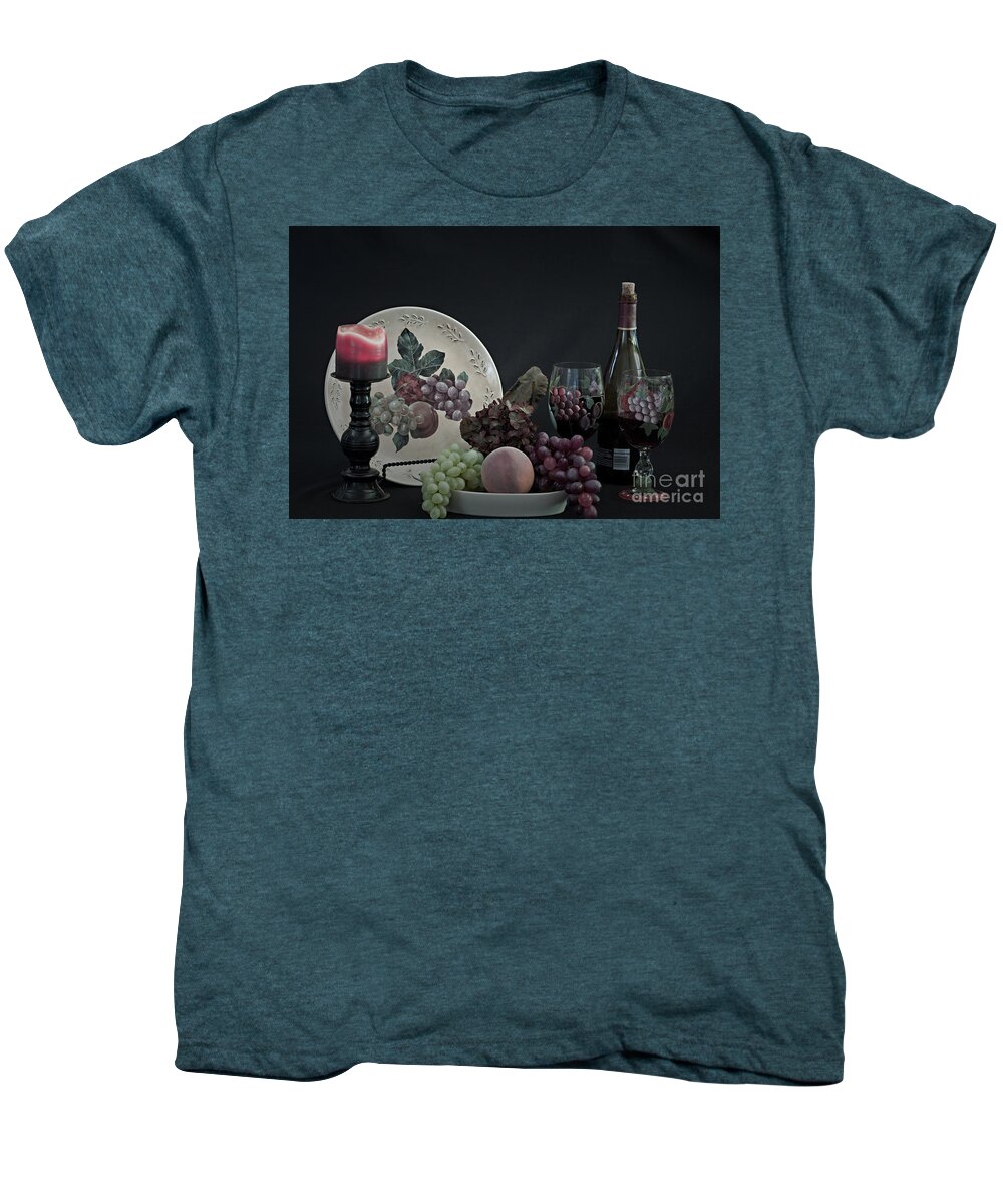 Still Life Men's Premium T-Shirt featuring the photograph Coming To Life by Sherry Hallemeier