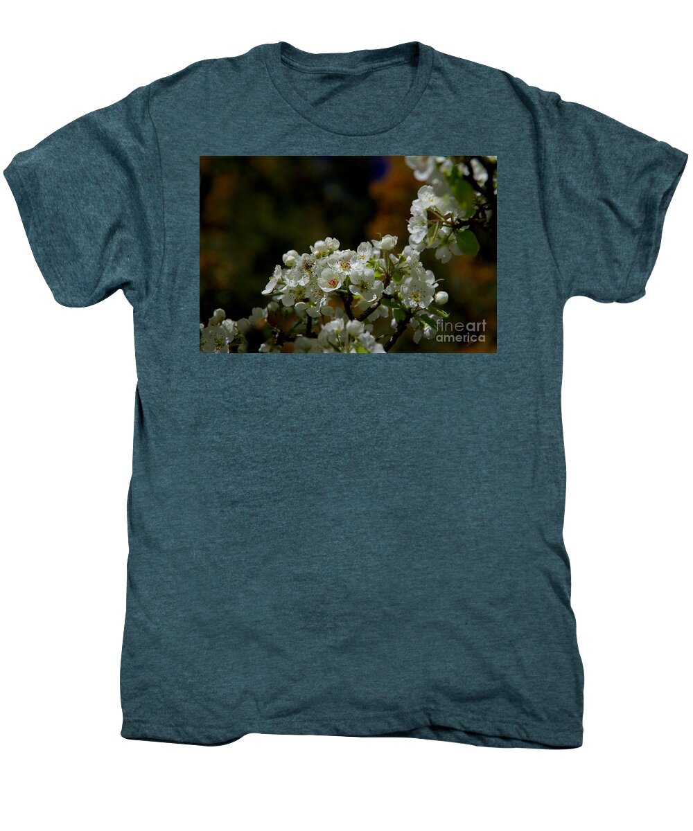 Photograph Men's Premium T-Shirt featuring the photograph Elegantly White by Vicki Pelham