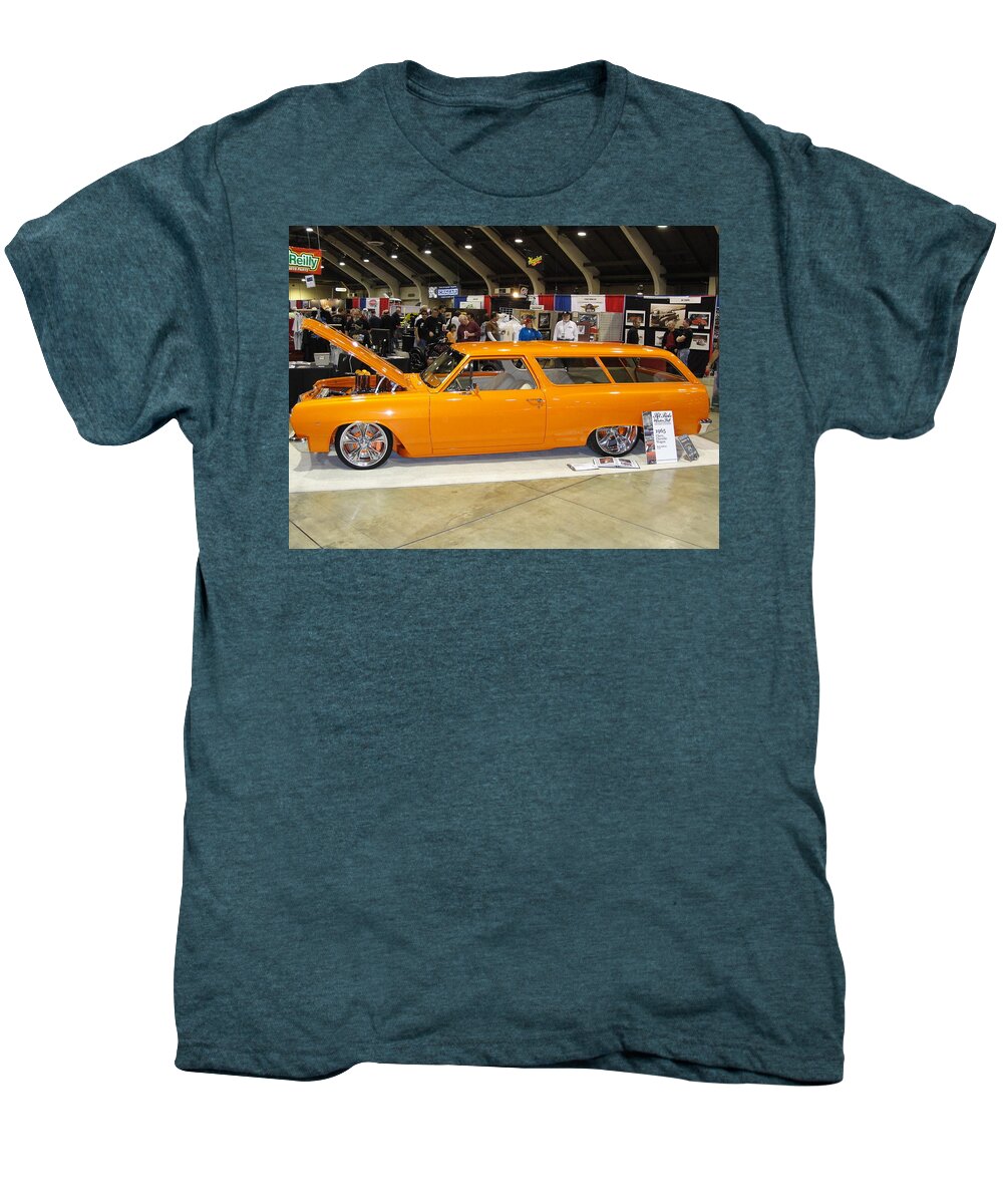 Lowrider Men's Premium T-Shirt featuring the digital art Lowrider by Super Lovely