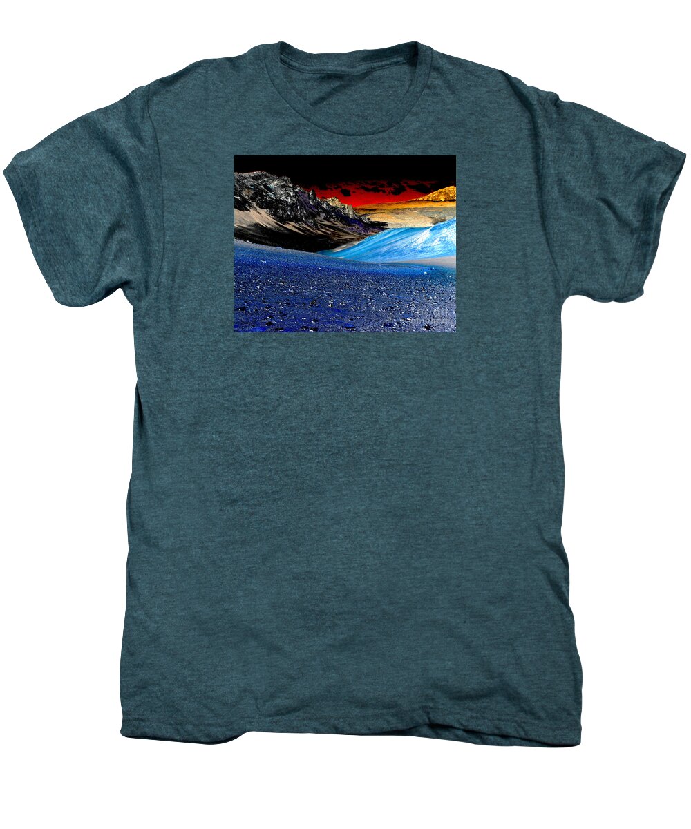 Venus Men's Premium T-Shirt featuring the photograph Pictures from Venus by Rebecca Margraf