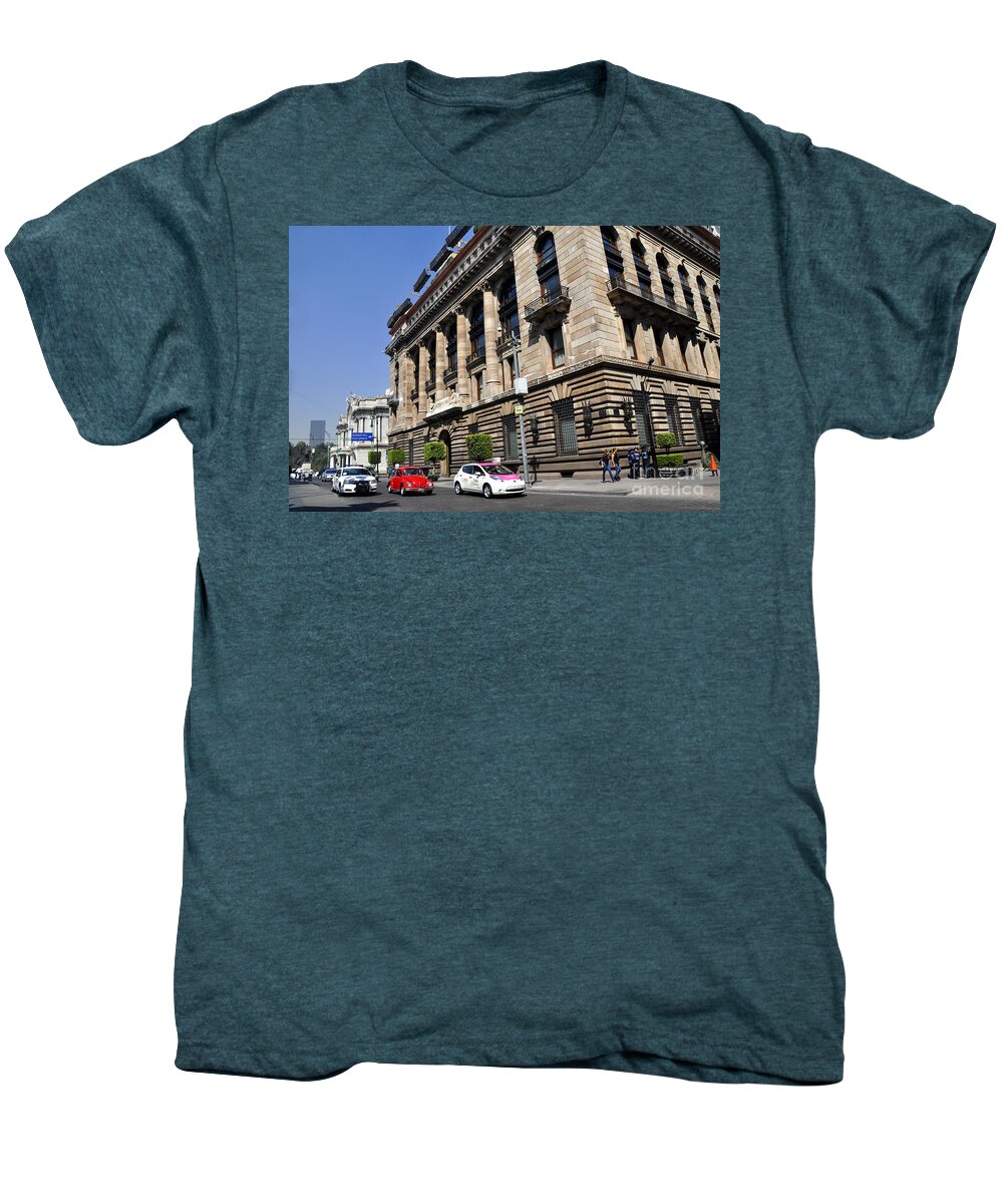 Reforma Men's Premium T-Shirt featuring the photograph Reforma by Andrew Dinh