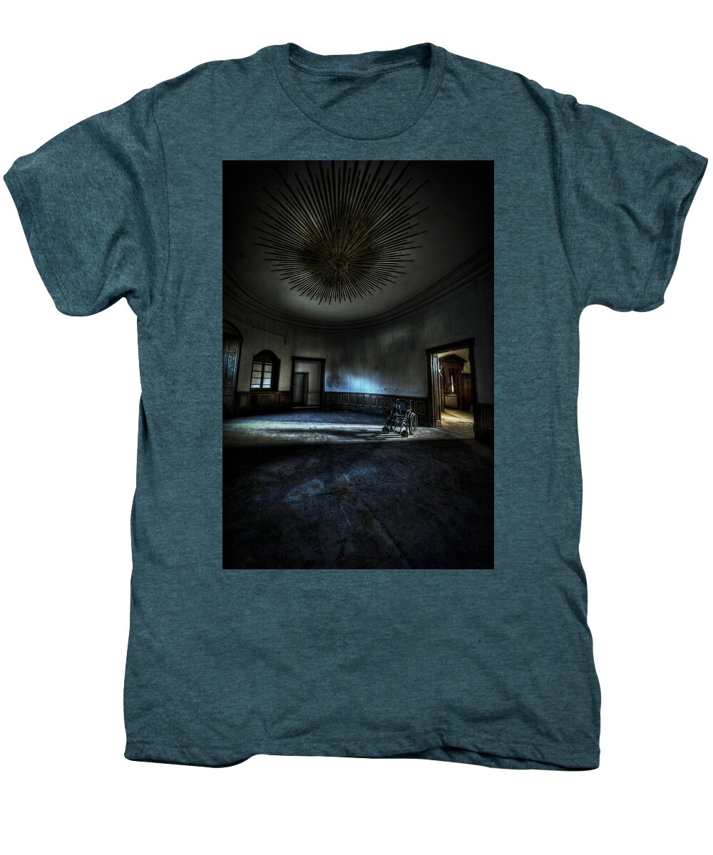 Abandon Men's Premium T-Shirt featuring the photograph The oval star room by Nathan Wright