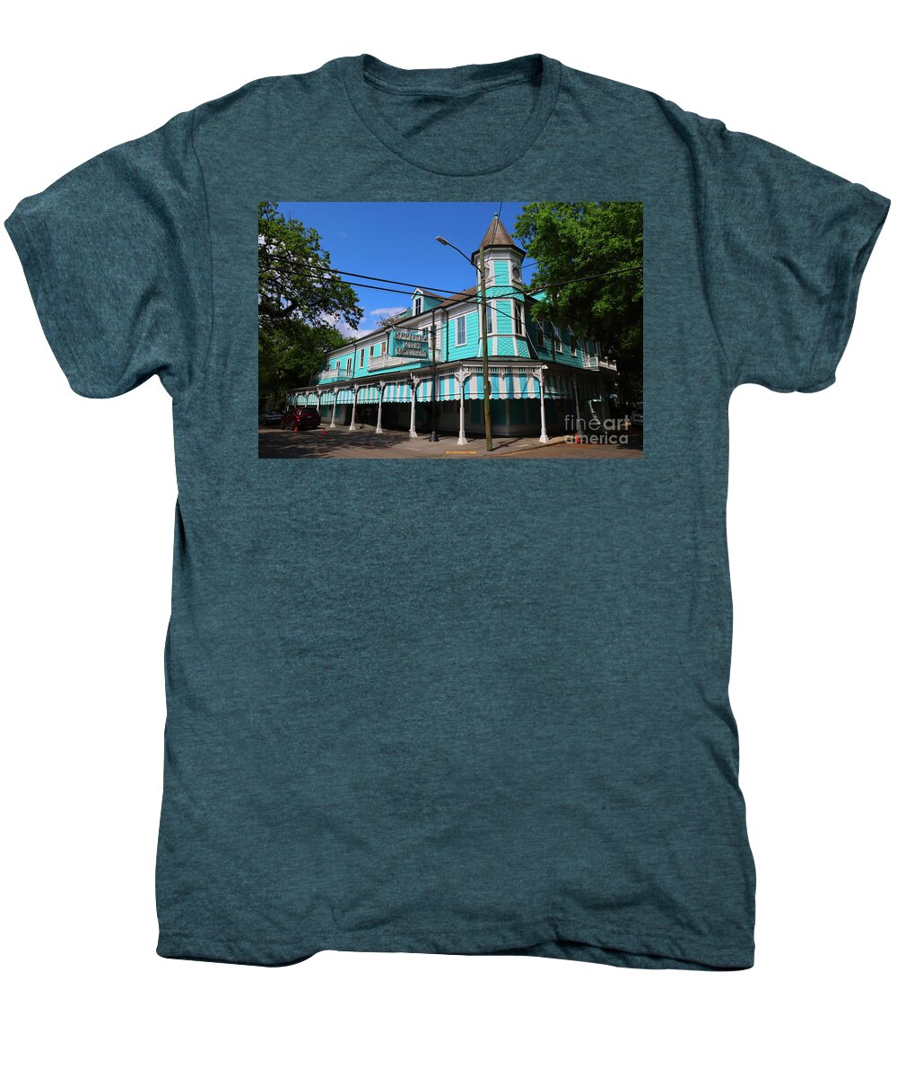 Commander's Palace Restaurant Men's Premium T-Shirt featuring the photograph Commander's Palace Restaurant by Steven Spak