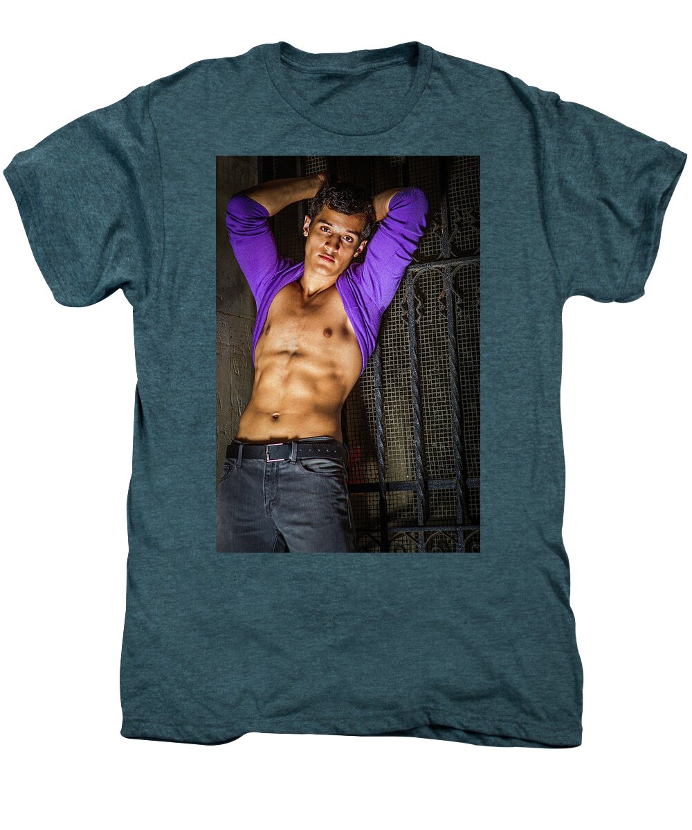 Body Men's Premium T-Shirt featuring the photograph Heat by Alexander Image