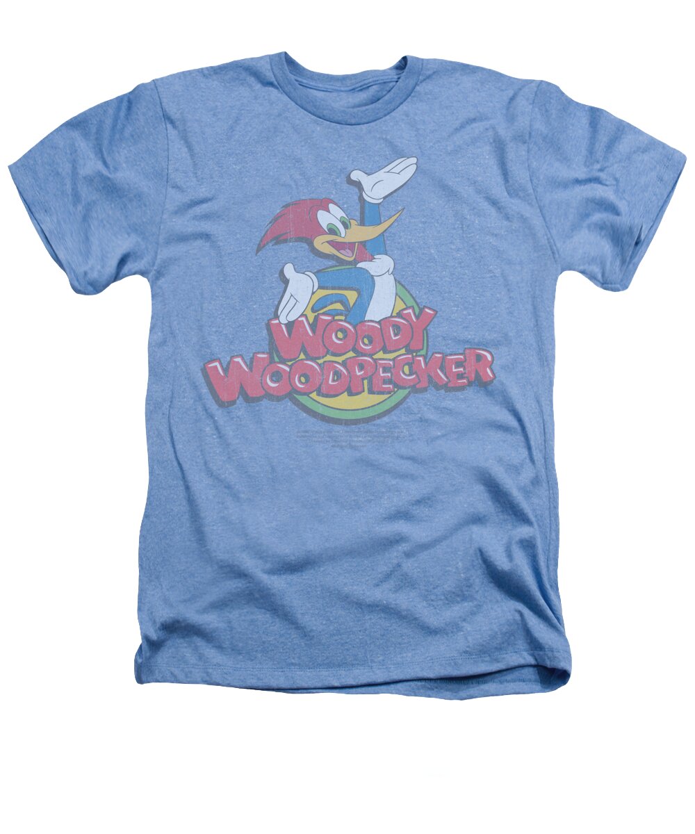 Woody The Woodpecker Heathers T-Shirt featuring the digital art Woody Woodpecker - Retro Fade by Brand A