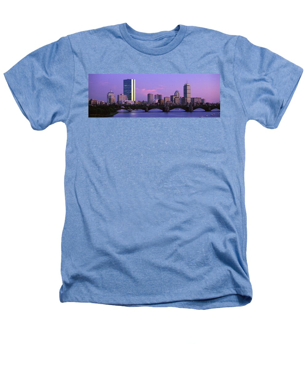 Photography Heathers T-Shirt featuring the photograph Boston Ma by Panoramic Images