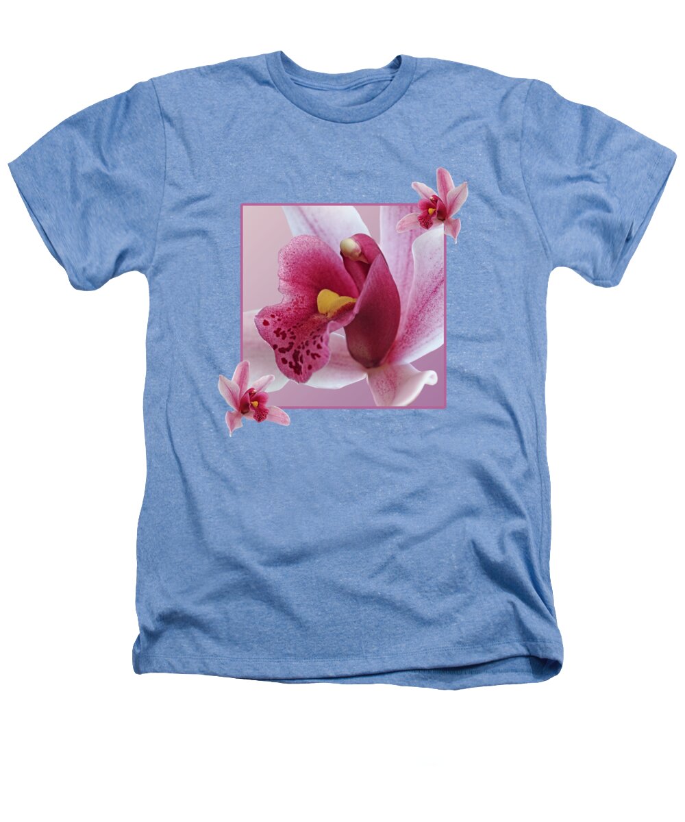 Orchid Heathers T-Shirt featuring the photograph Exotic Temptation by Gill Billington