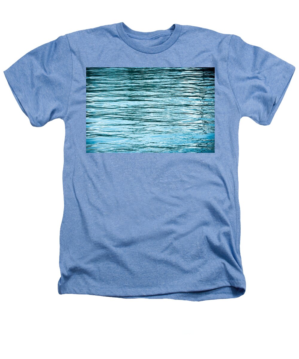 Water Heathers T-Shirt featuring the photograph Water Flow by Steve Gadomski