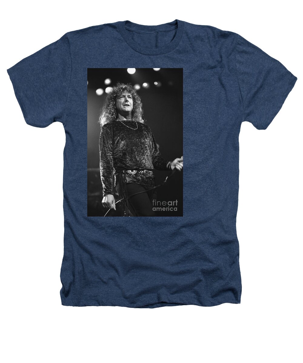 Led Zeppelin Heathers T-Shirt featuring the photograph Robert Plant #2 by Concert Photos