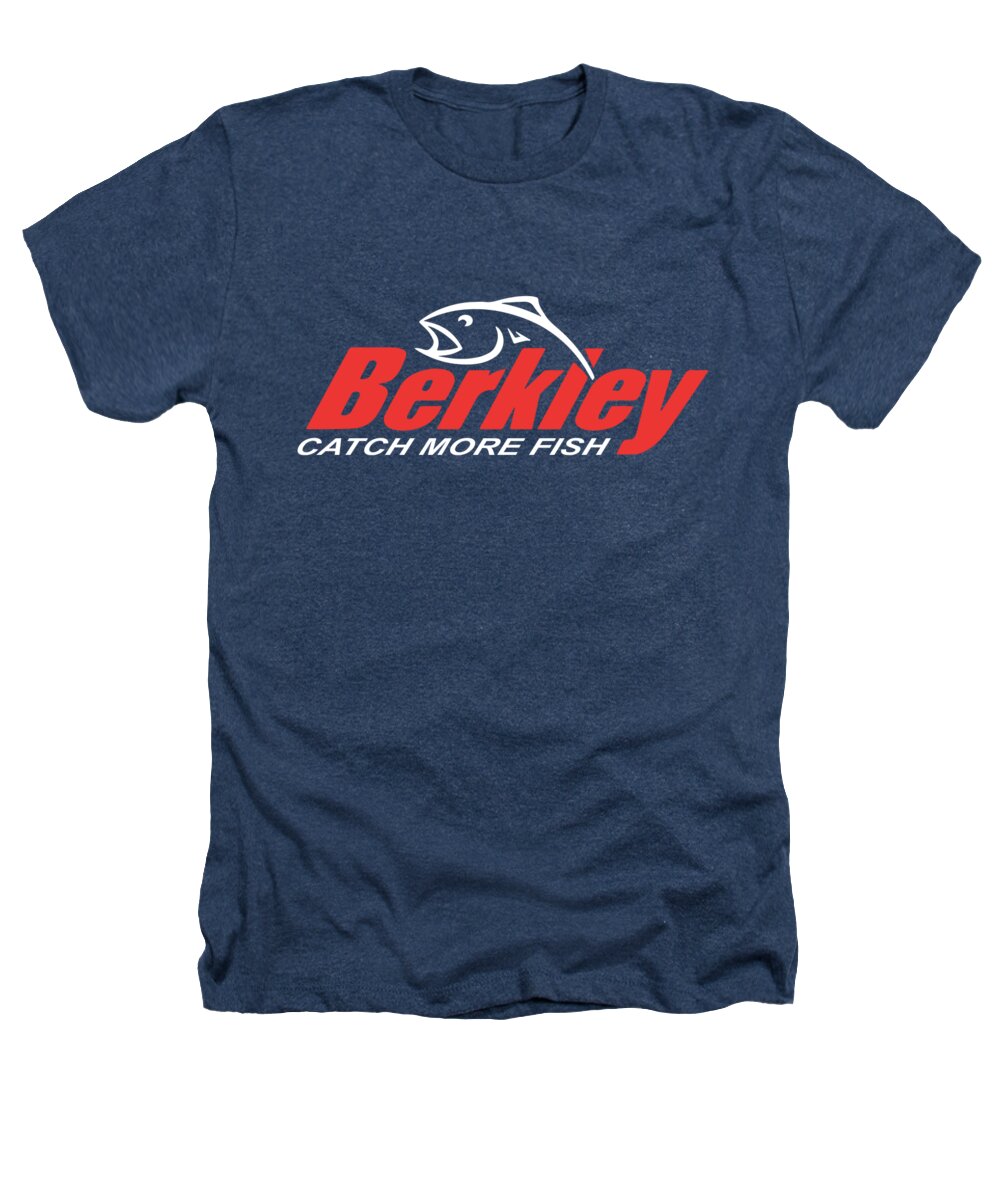 BERKLEY Fishing Logo Spinners Crankbaits LOVER shark Heathers T-Shirt