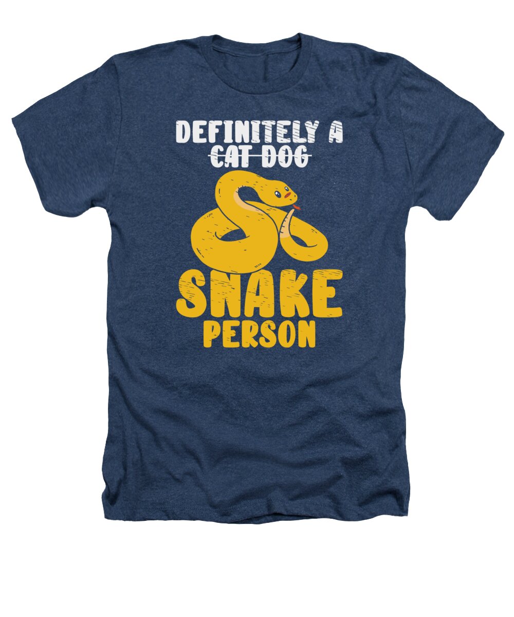 Snake Heathers T-Shirt featuring the digital art Snake Pet Owner Reptile Herpetologist Python Snakes #3 by Toms Tee Store