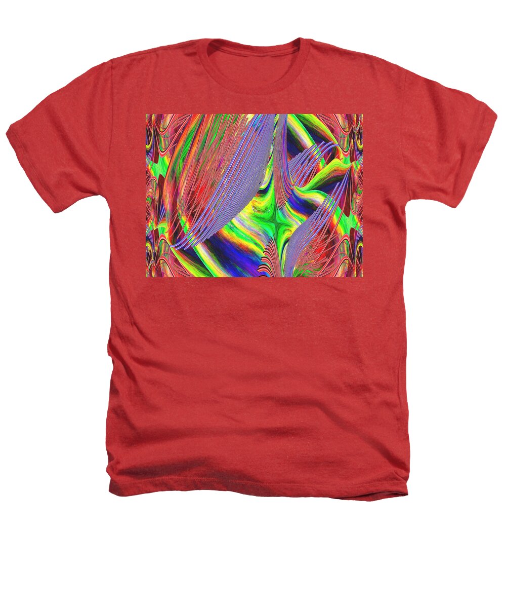 Abstract Heathers T-Shirt featuring the digital art Albatross Dreamscape by Tim Allen