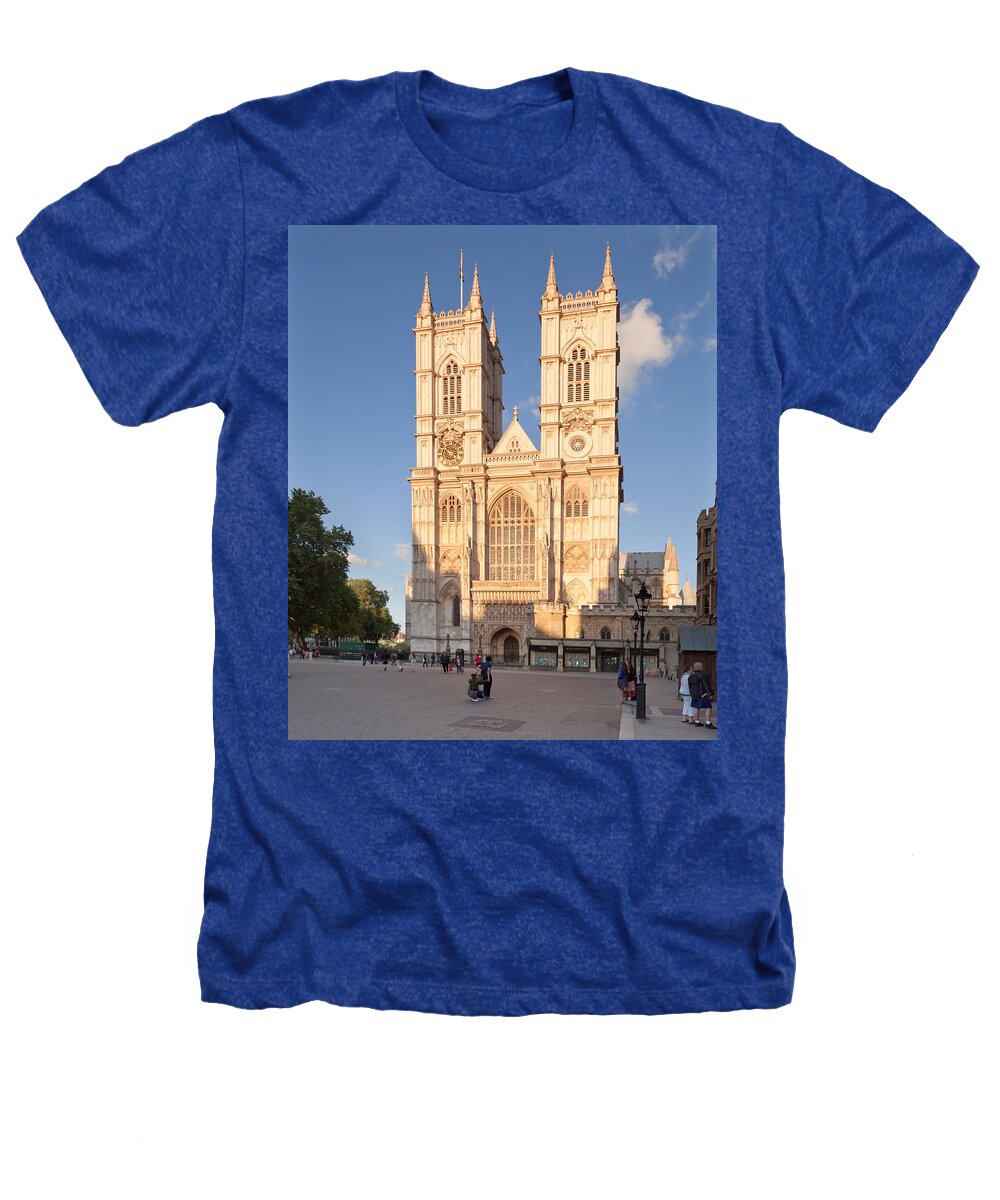 Photography Heathers T-Shirt featuring the photograph Facade Of A Cathedral, Westminster by Panoramic Images