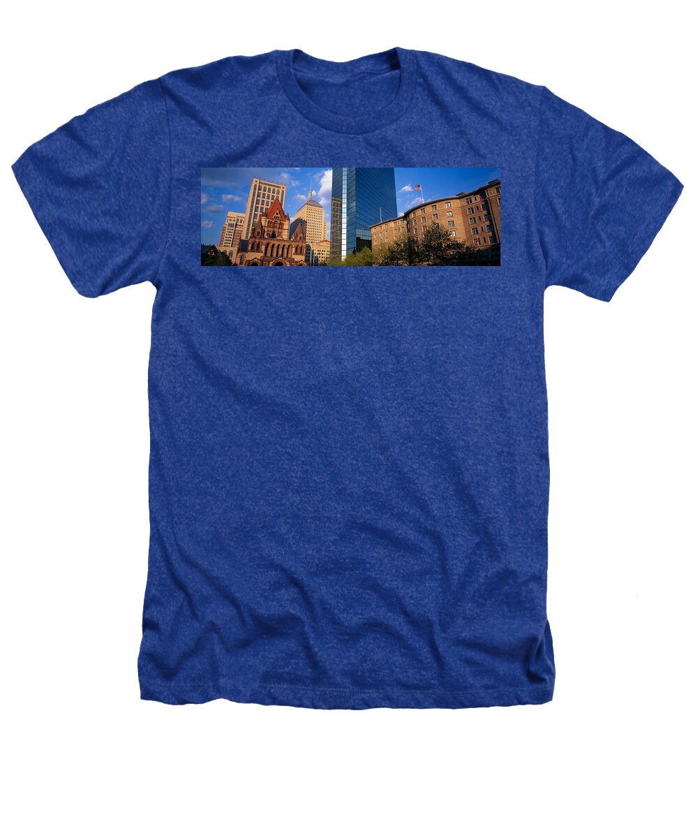 Photography Heathers T-Shirt featuring the photograph Usa, Massachusetts, Boston, Copley by Panoramic Images