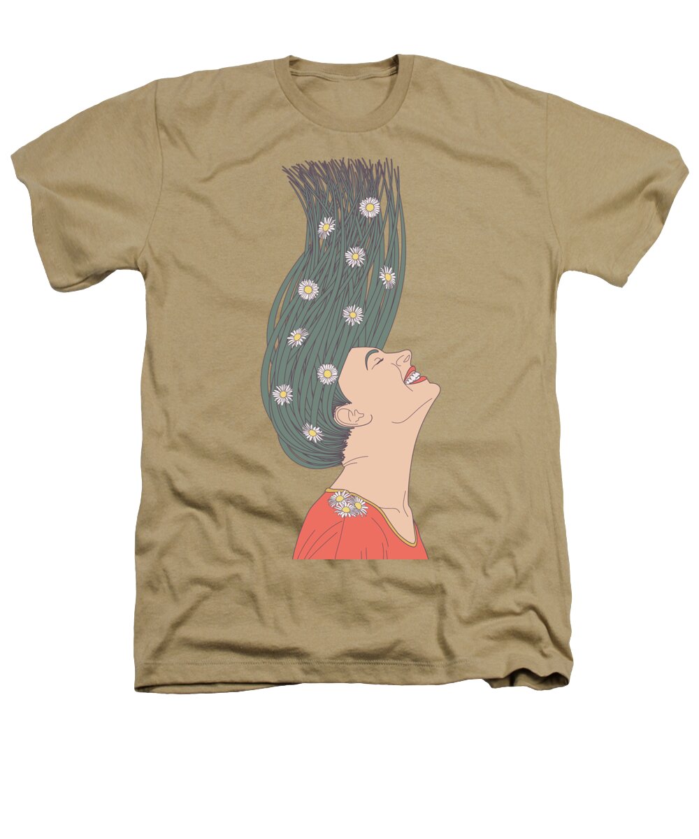 Serendipity Heathers T-Shirt featuring the digital art Serendipity by Freshinkstain