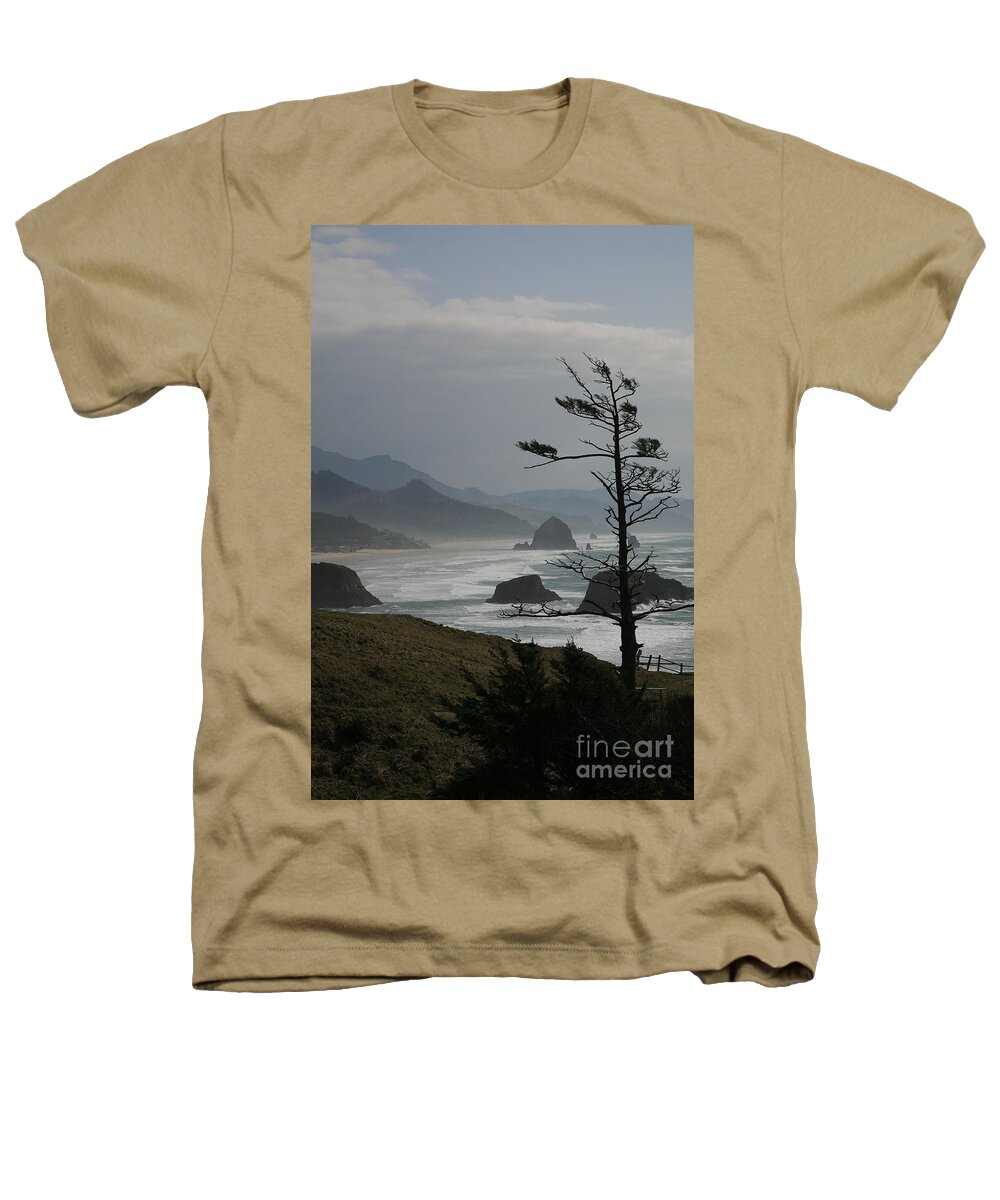 Cannon Beach Heathers T-Shirt featuring the photograph Cannon Beach by Timothy Johnson