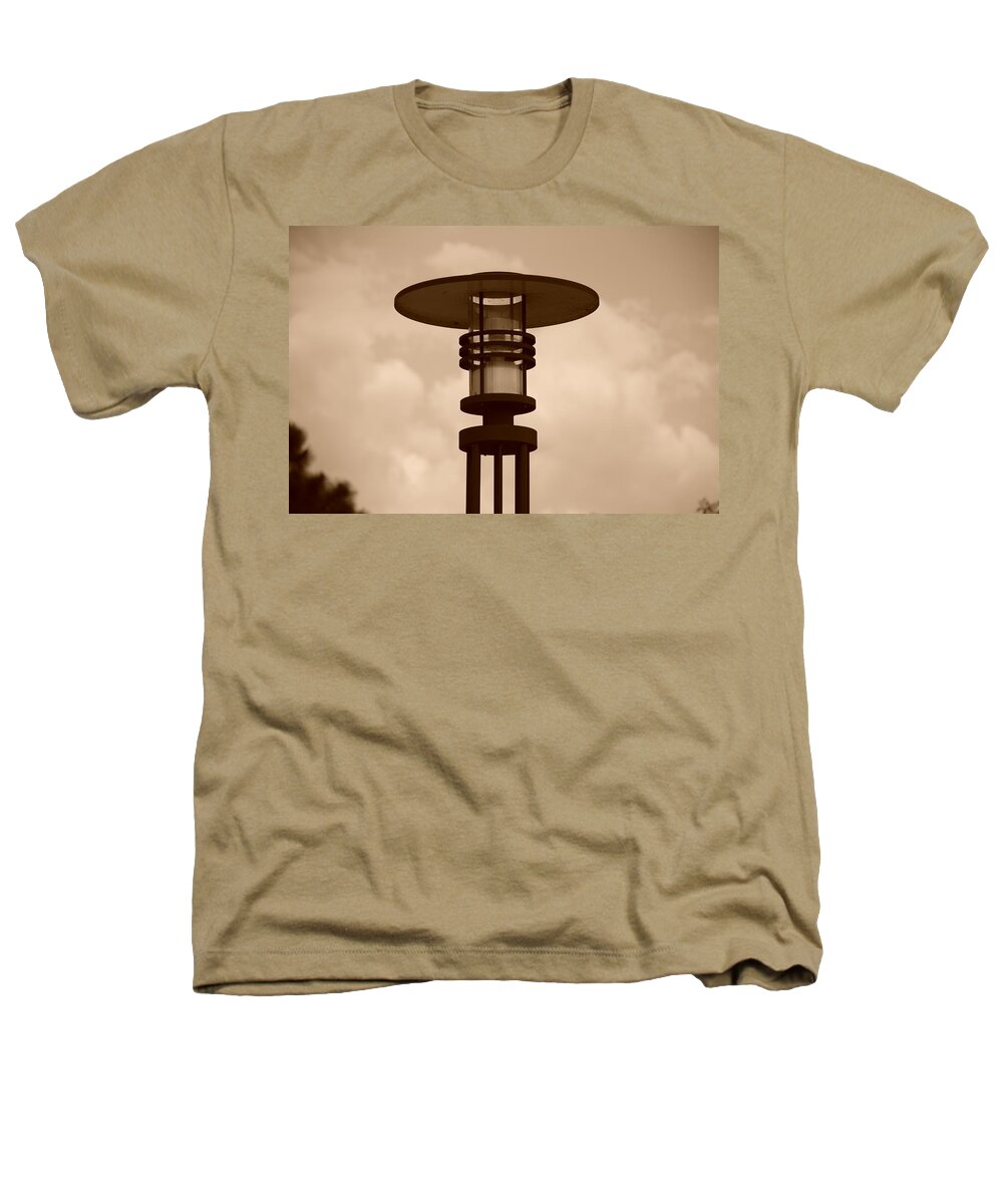 Sepia Heathers T-Shirt featuring the photograph Japanese Lamp by Rob Hans