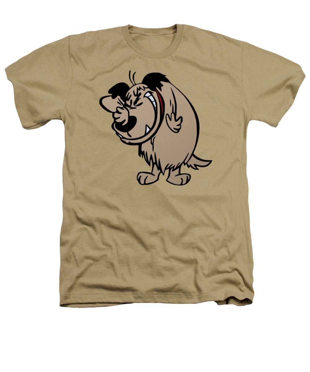 Muttley Heathers T-Shirt featuring the painting Muttley by Ian King