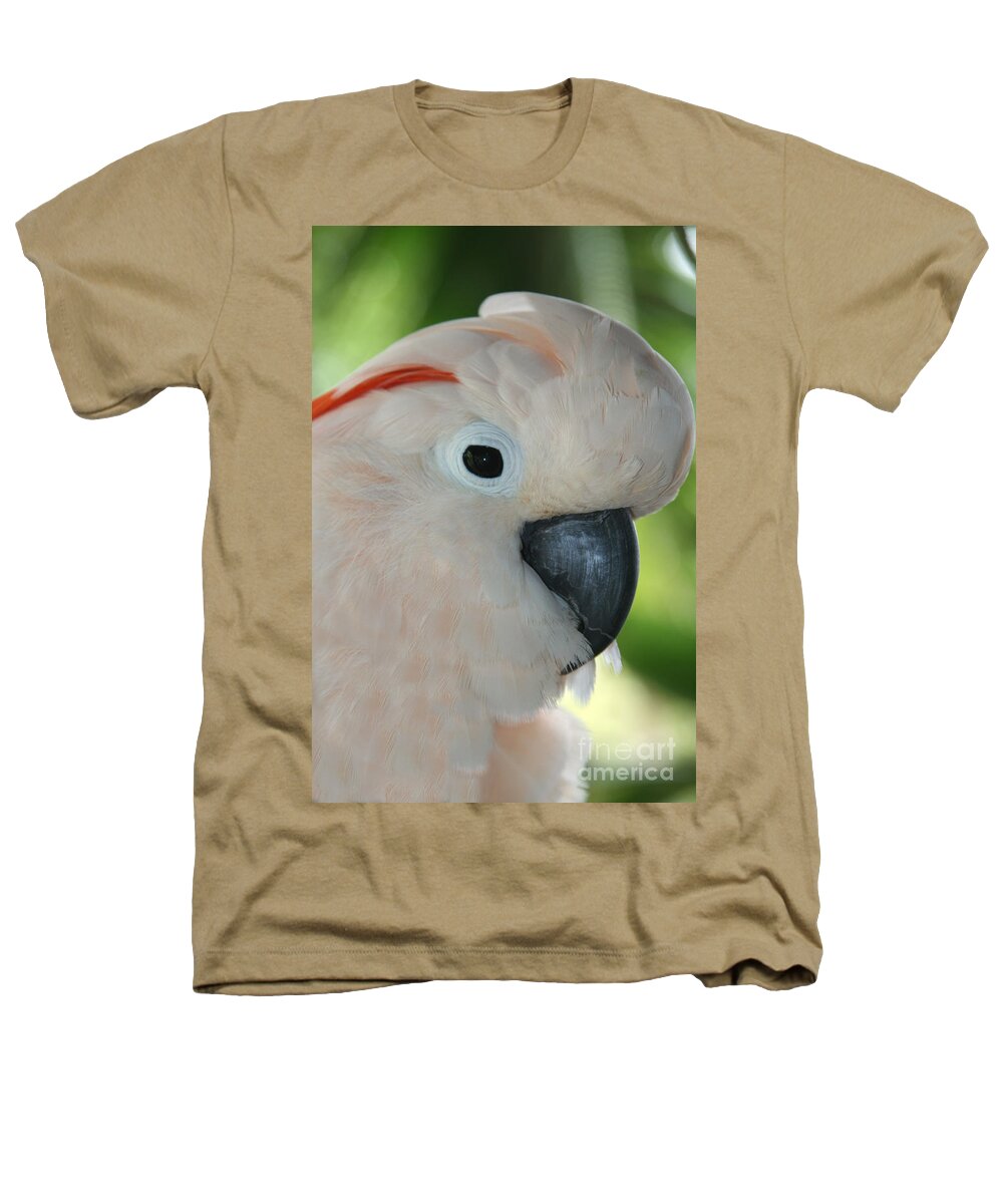 Aloha Heathers T-Shirt featuring the photograph Salmon Crested Moluccan Cockatoo by Sharon Mau