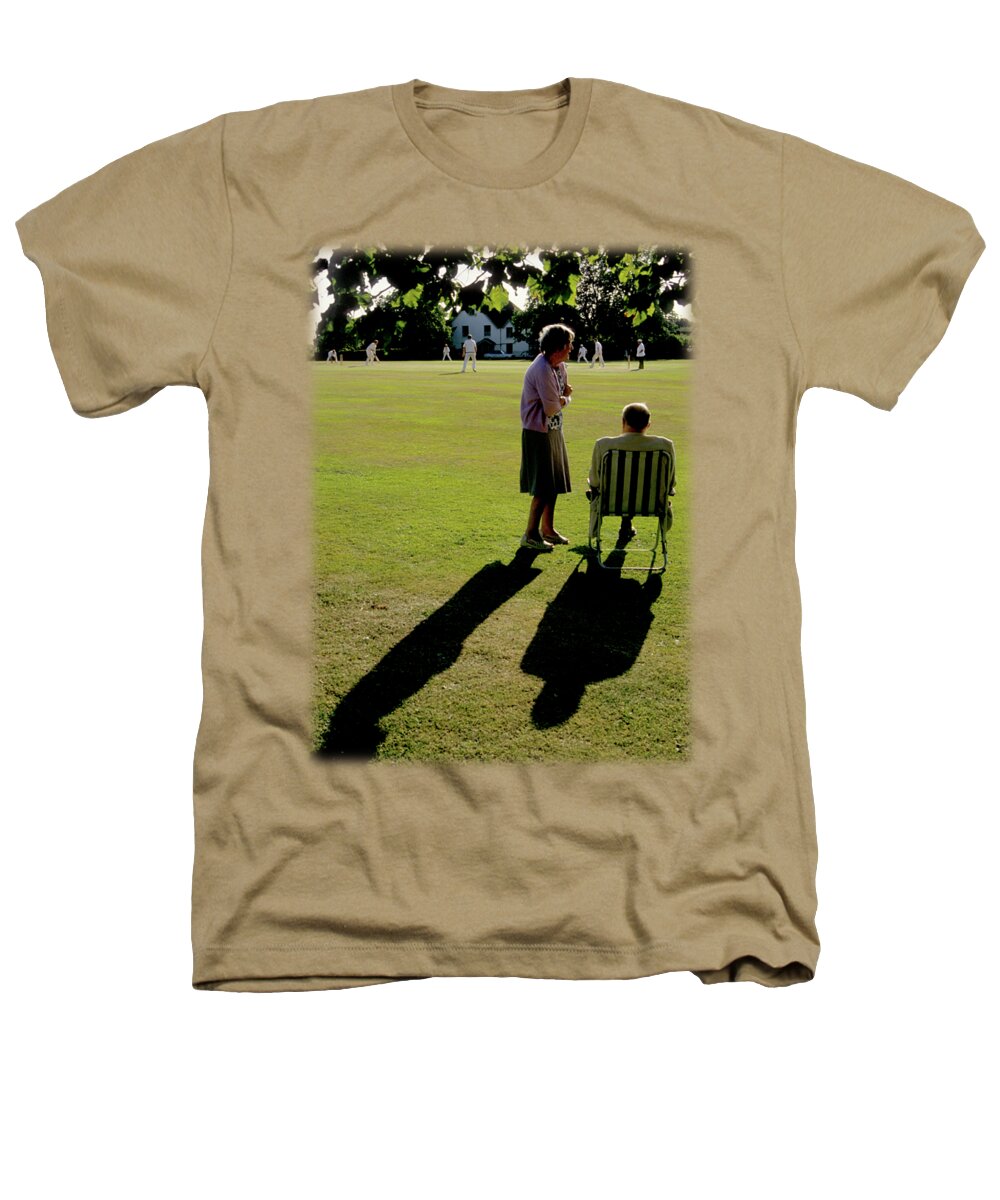 Cricket Heathers T-Shirt featuring the photograph The Cricket Match by Jon Delorme