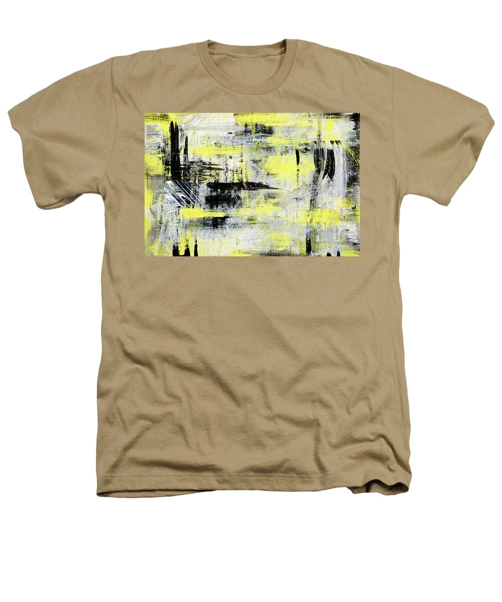 Abstract Heathers T-Shirt featuring the mixed media Urban Abstract by Christina Rollo