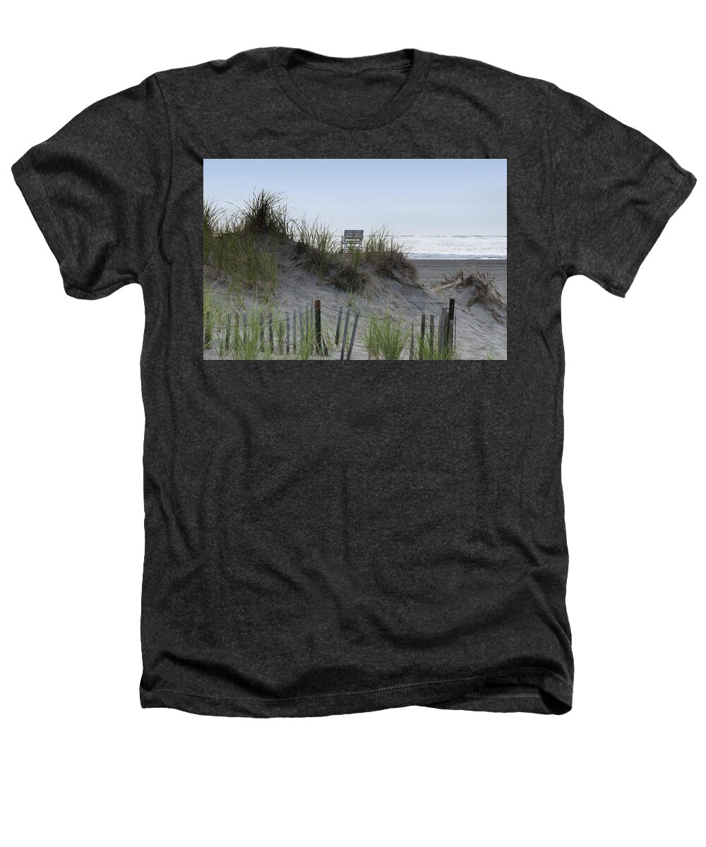 Almost To The Beach Heathers T-Shirt featuring the photograph Almost to the Beach by Bill Cannon