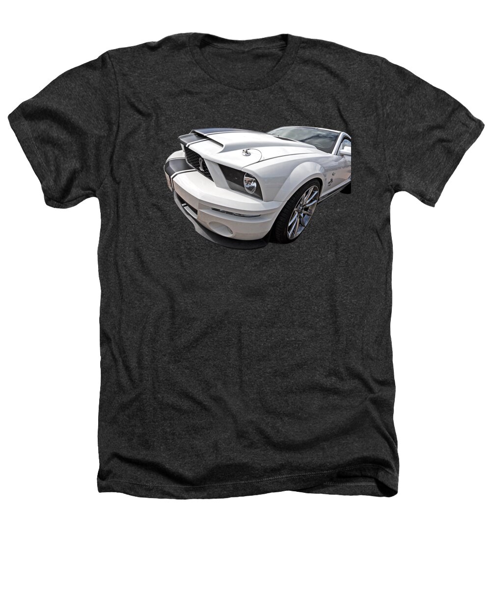 Shelby Mustang Heathers T-Shirt featuring the photograph Sexy Super Snake by Gill Billington