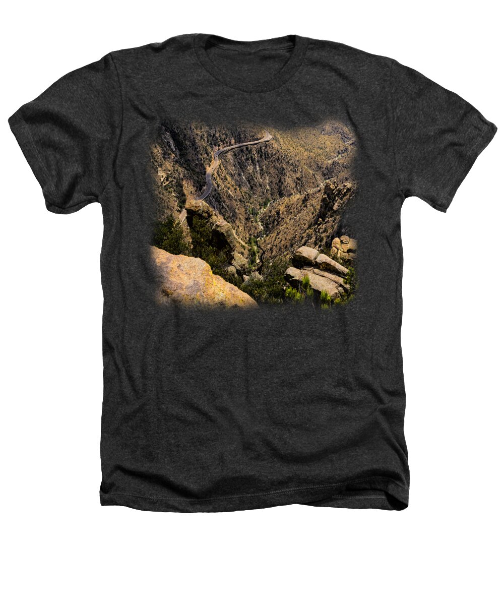 Arizona Heathers T-Shirt featuring the photograph Windy Point No.9 by Mark Myhaver