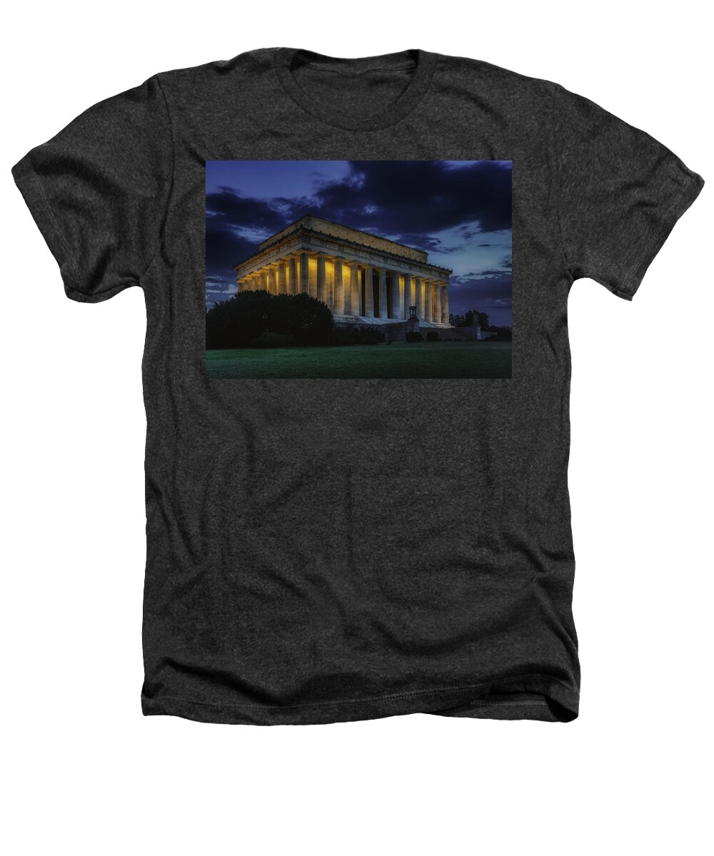 Lincoln Memorial Heathers T-Shirt featuring the photograph The Lincoln Memorial #1 by Pierre Blache