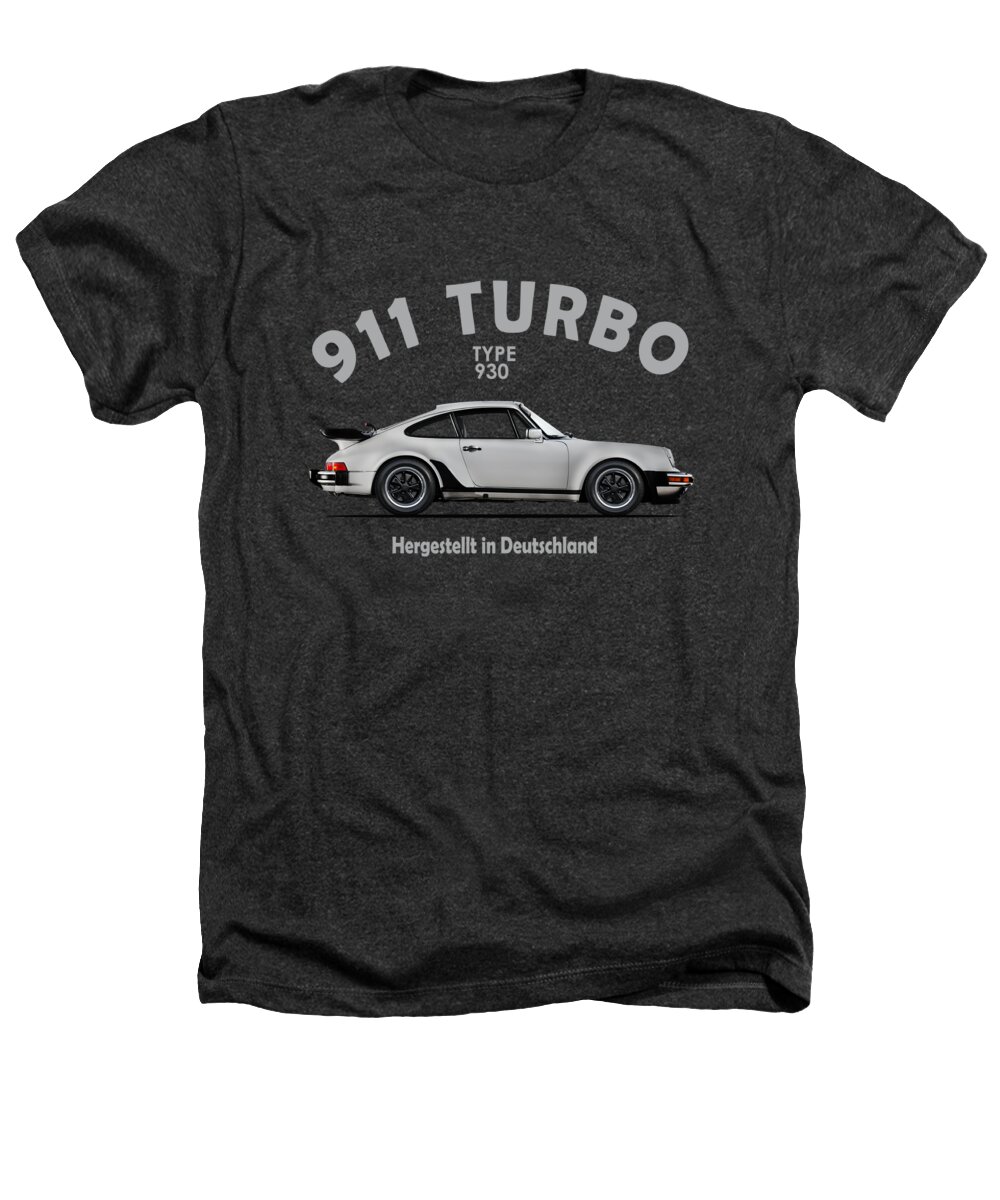 Porsche 911 Turbo Heathers T-Shirt featuring the photograph The 911 Turbo 1984 by Mark Rogan