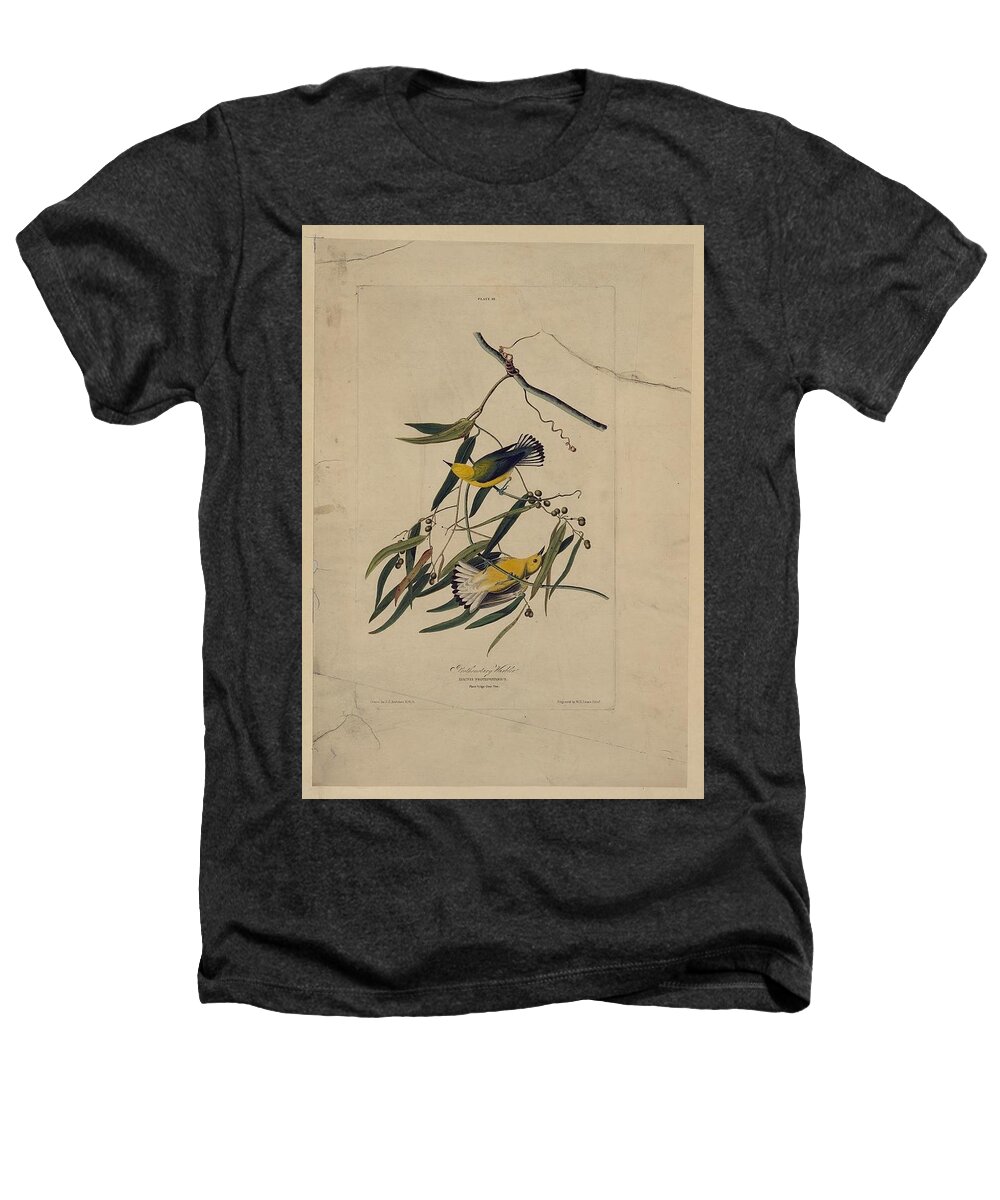 Prothonotary Heathers T-Shirt featuring the photograph Prothonotary warbler by Popular Art