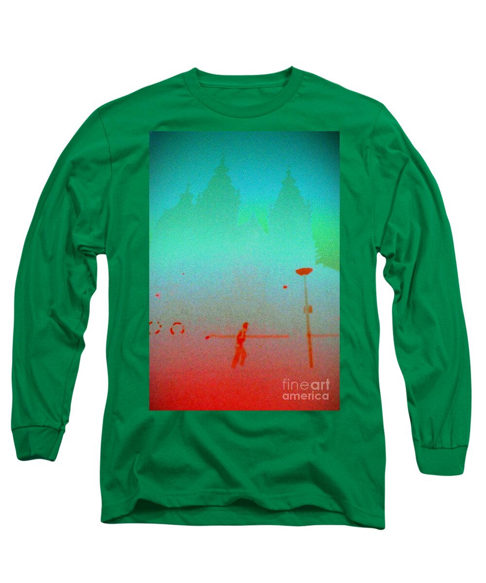 Amsterdam Long Sleeve T-Shirt featuring the photograph Amsterdam Evening #1 by Jacqueline McReynolds