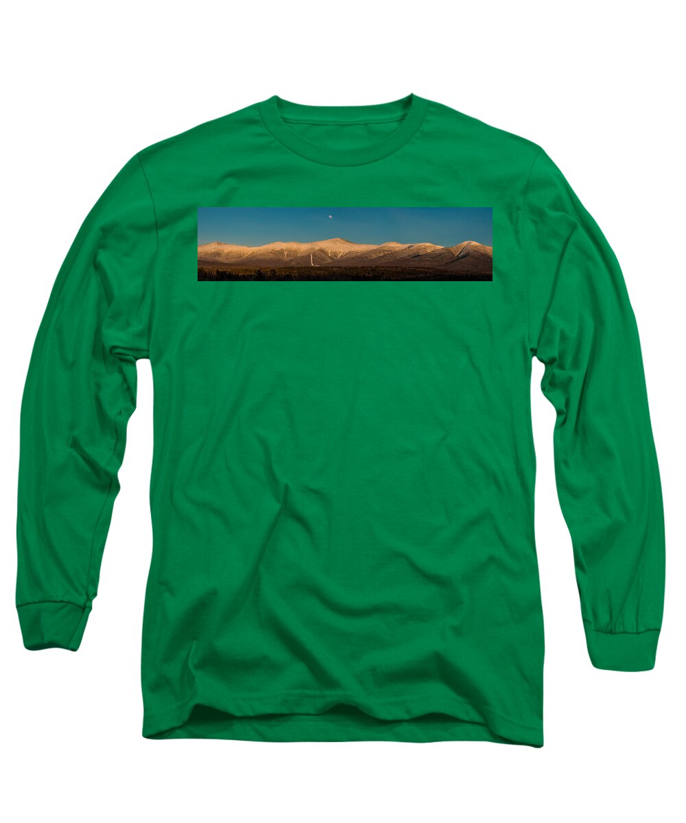 Mount Clay Long Sleeve T-Shirt featuring the photograph The Presidential Range White Mountains New Hampshire by Brenda Jacobs