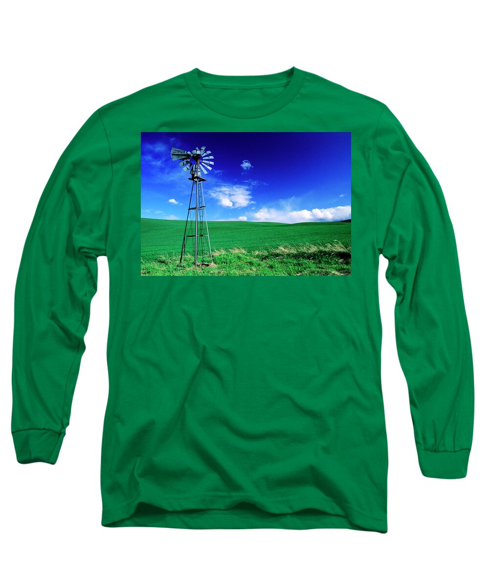 Outdoors Long Sleeve T-Shirt featuring the photograph Old Power by Doug Davidson