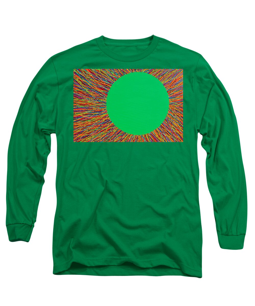 Contemporary Long Sleeve T-Shirt featuring the painting Empty Cup 1 by Kyung Hee Hogg