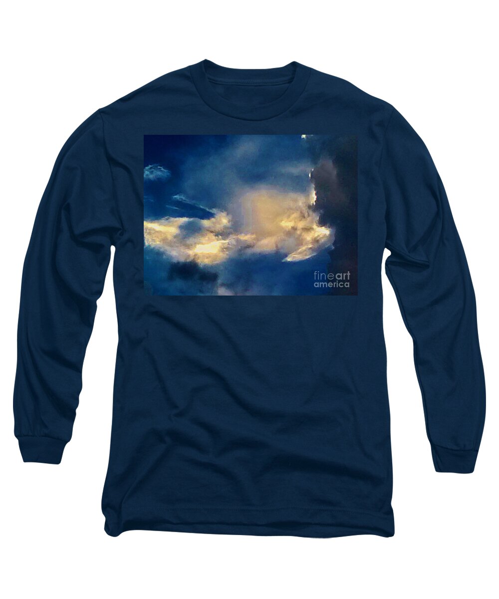 Sky Long Sleeve T-Shirt featuring the photograph Clouds by Tamara Michael